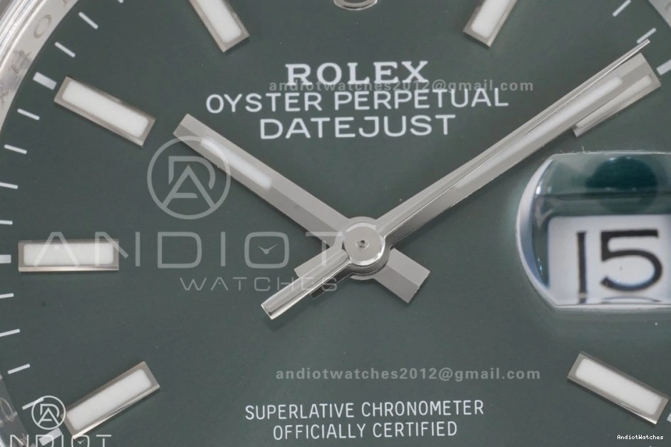 Green 564 DateJust Best Stick 36 SH Dial Edition Bracelet Jubilee 904L Clean 126234 Steel Soft 1:1 on 0123